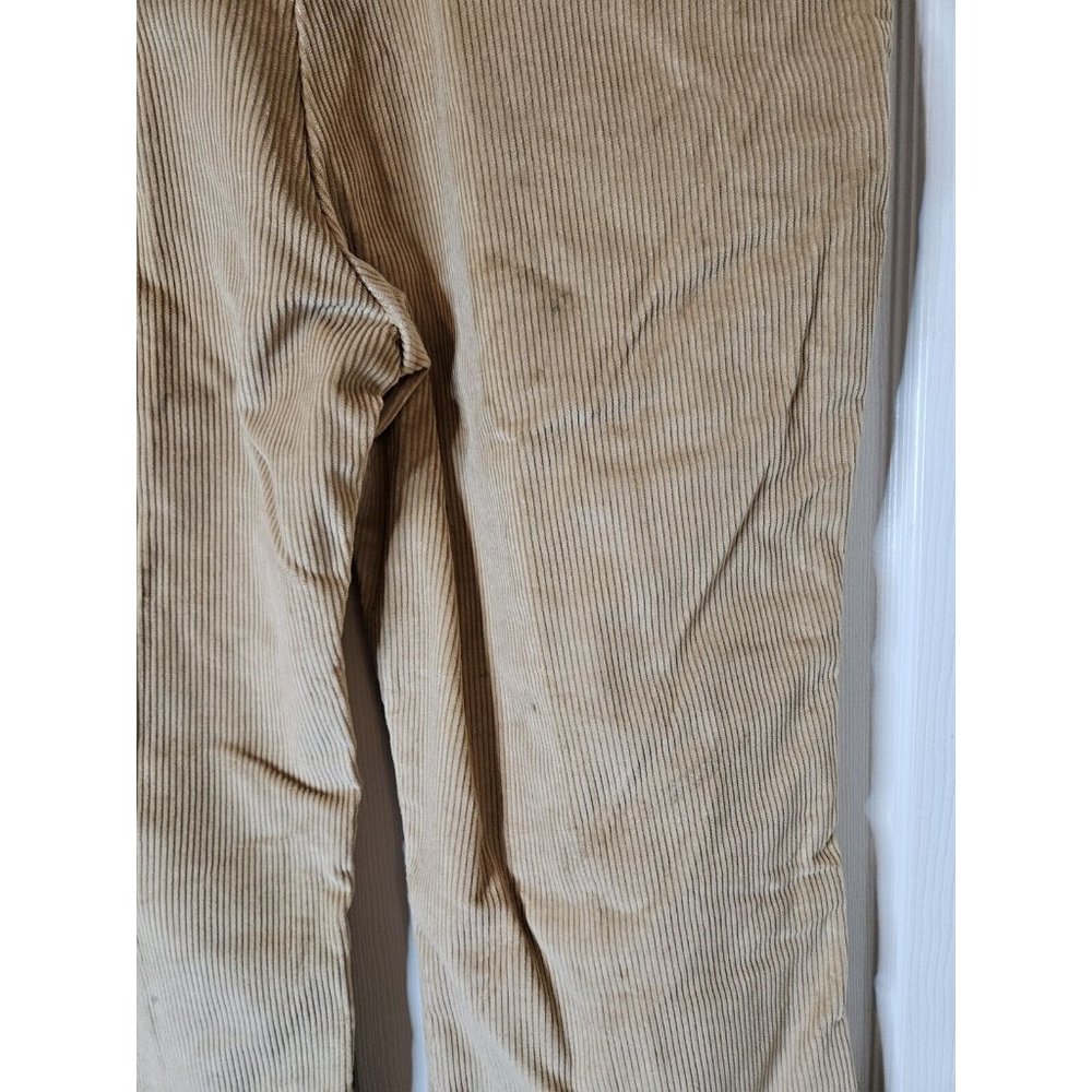 70s Wrangler Wrapid Transit Corduroy Bell Bottom Pants Flare 38 x 34 NWT Tan USA - Picture 7 of 11